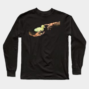 Michelangelo's Duckling, Creation of Baby Duck Long Sleeve T-Shirt